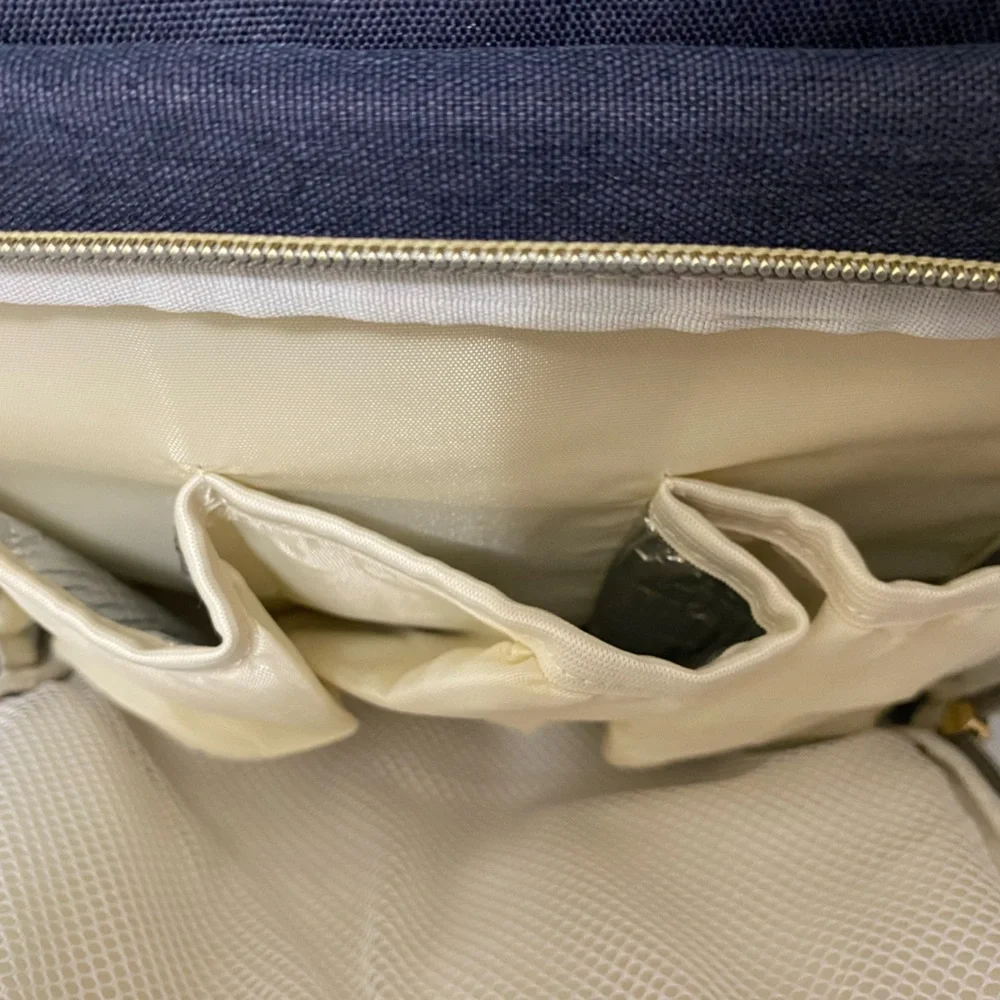 LAND Blue Mommy & Baby Diaper Bag